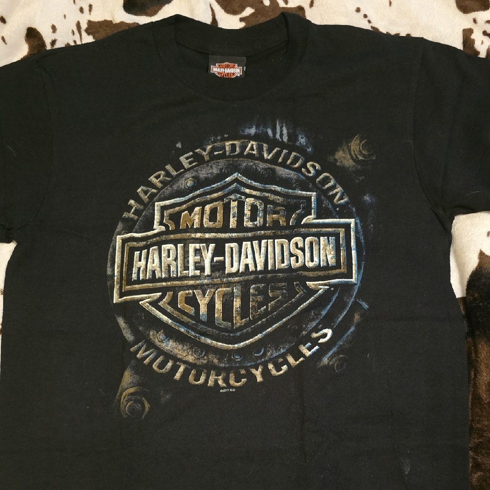Harley-Davidson Black Short Sleeve Tee